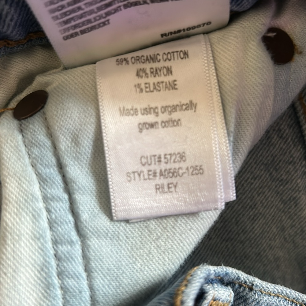 AGOLDE Riley High Rise Straight Crop Jeans - Picture 5 of 5